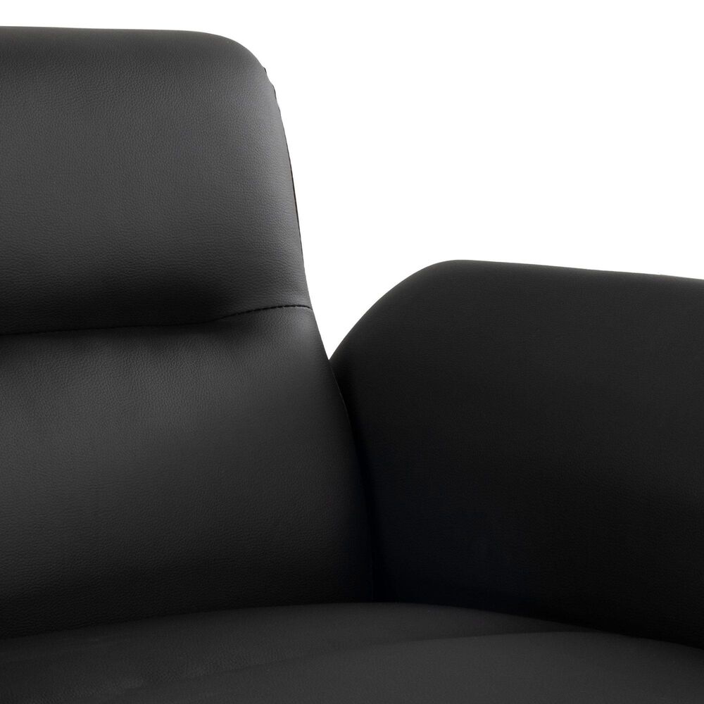 Lumisource Petal Accent Chair in Black, , large