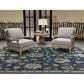 Amer Rugs Jaigarh 9" x 12" Medium Blue Area Rug, , large