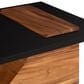 TimberHaus Slant Coffee Table in Natural and Black, , large