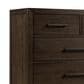 Hawthorne Furniture Norwich 5 Drawer Chest in Dark Rustic Oak, , large