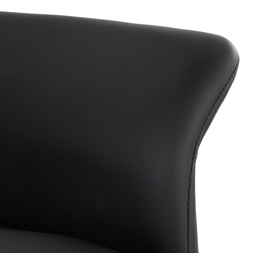 Lumisource Petal Accent Chair in Black, , large