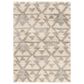 Kas Oriental Rugs Merino Southern 3"9" x 5"11" Ivory and Grey Area Rug, , large