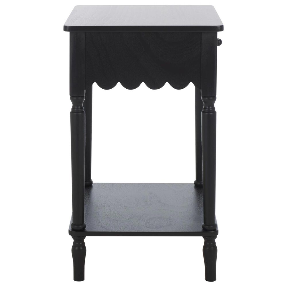 Safavieh Haven Top Drawer End Table in Matte Black, , large