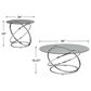 Ashley Hollynyx 3-Piece Occasional Table Set in Chrome, , large