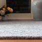 Safavieh Micro-Loop MLP504F 10" x 14" Light Grey and Ivory Area Rug, , large