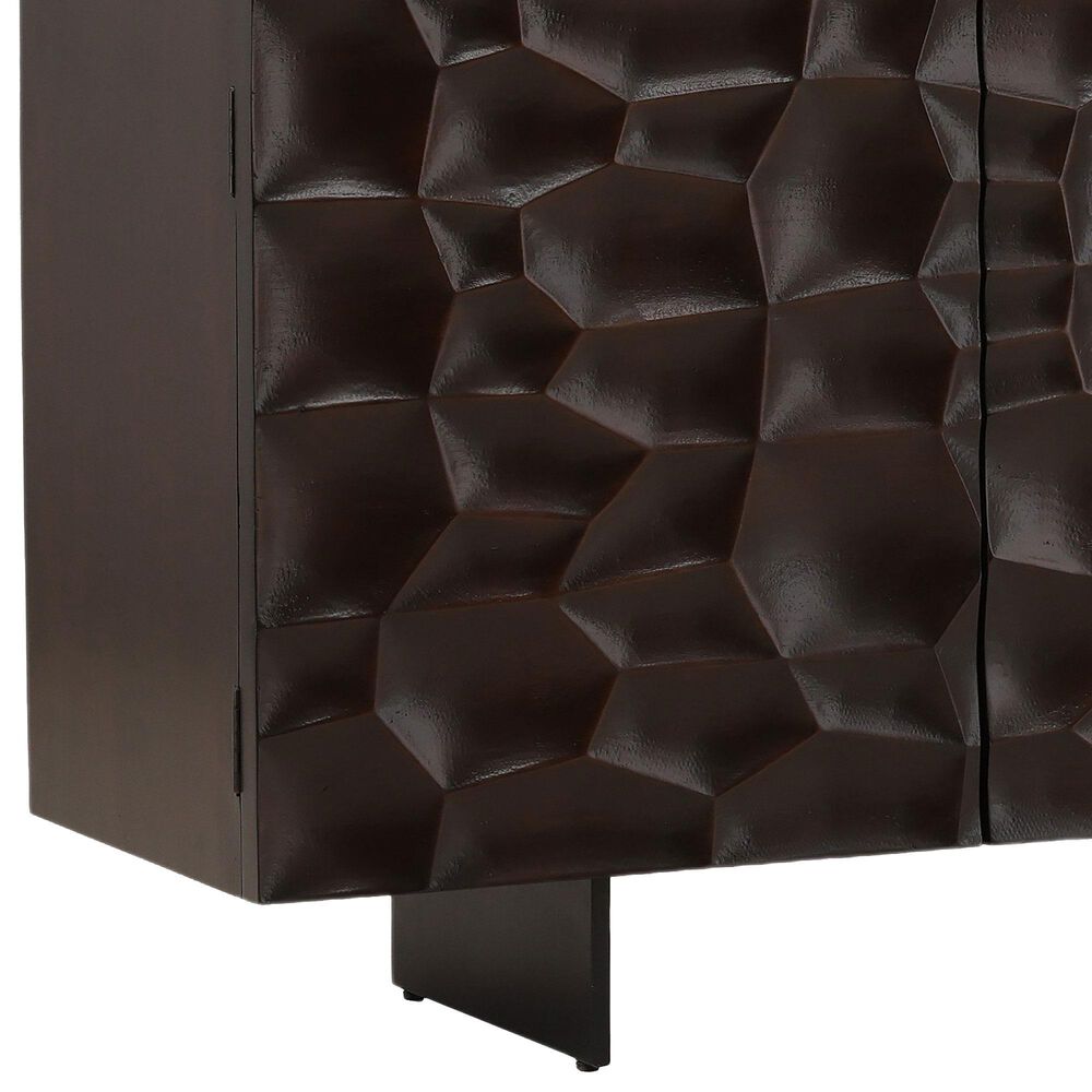 Blue Sun Designs Tavian Sideboard in Dark Brown and Black, , large