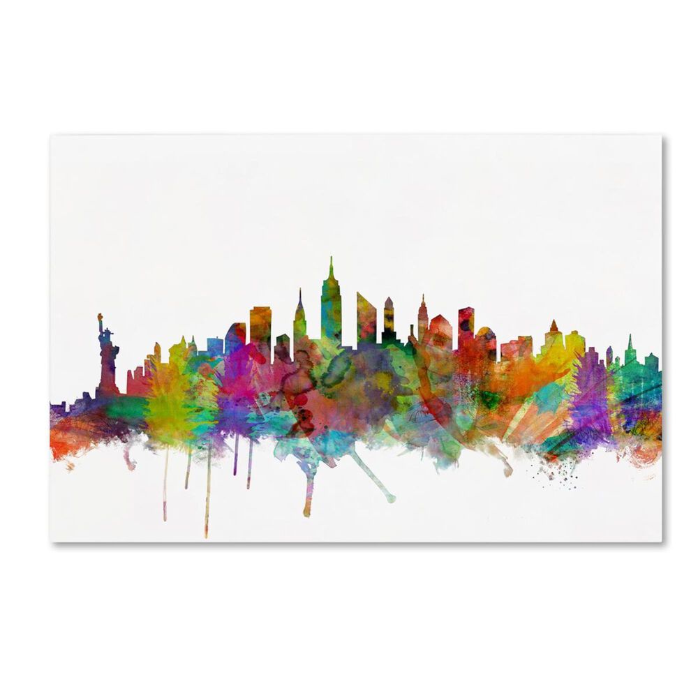 Timberlake Michael Tompsett "New York City Skyline" Canvas Art, , large