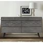 Blue River Makena 6 Drawer Dresser in Gray Acacia Wood, , large