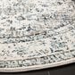 Safavieh Evoke EVK220D-5R 5"1" Round Grey/Ivory Area Rug, , large