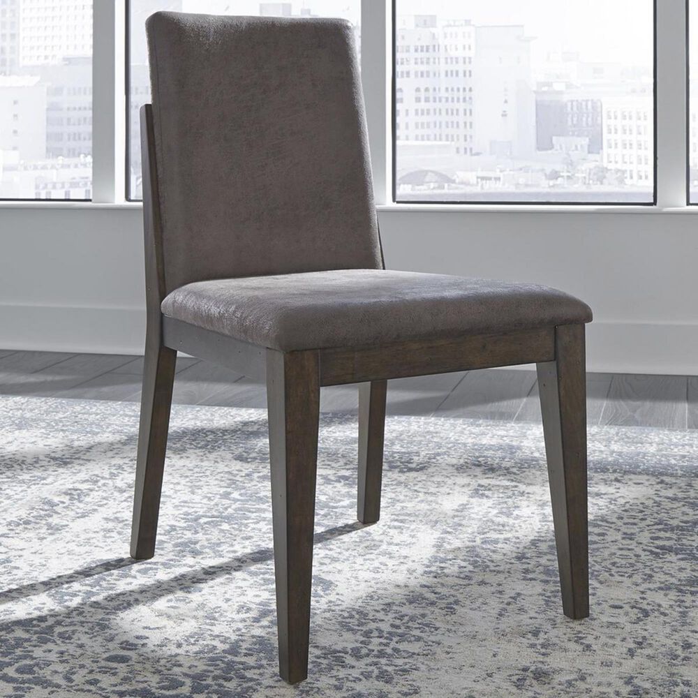 Belle Furnishings Ventura Boulevard Upholstered Side Chair in Bronze Spice, , large