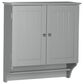 RiverRidge Home Ashland 2-Door Wall Cabinet in Gray, , large