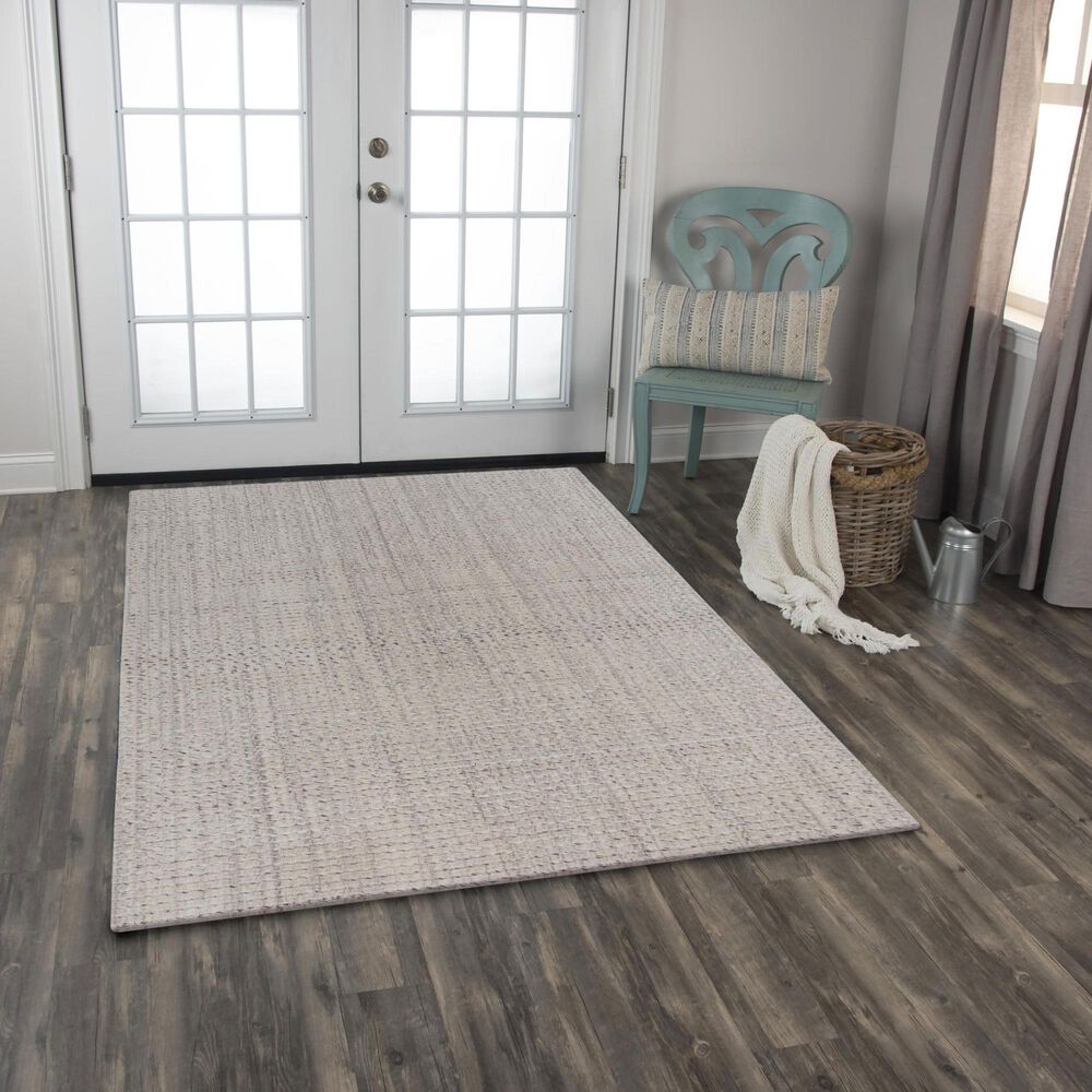 RIZZY Cable Gray 2'6" x 8' Runner, , large
