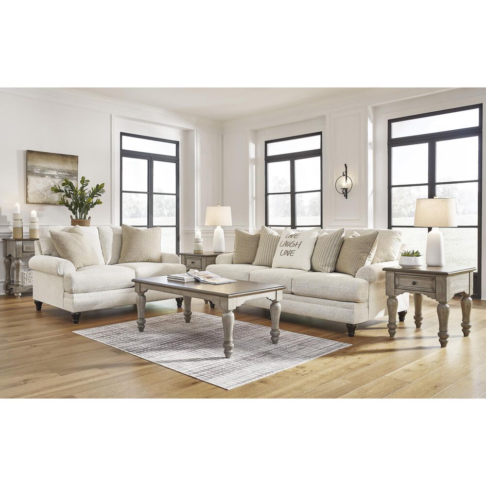 Ashley Valerani Stationary Sofa in Sandstone, , large