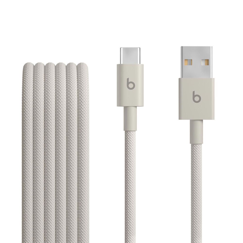 Beats 1.5-Meter USB-A to USB?C Woven Cable in Surge Stone, , large