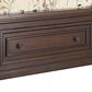 Millenium Porter Queen Sleigh Bed with Storage in Burnished Brown, , large