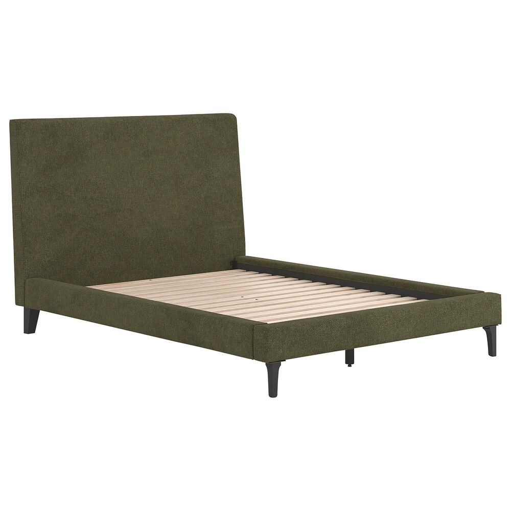 Ashley Chirason Full Platform Bed in Sage Green, , large