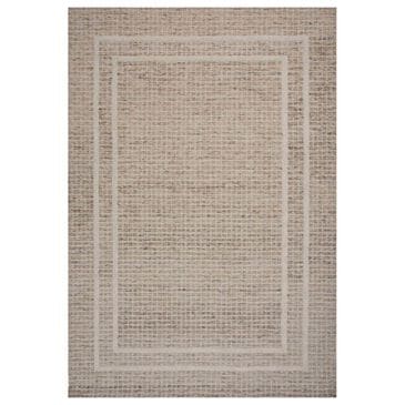 RIZZY Willow Beige, Ivory and Brown 5" x 7"6" Area Rug, , large