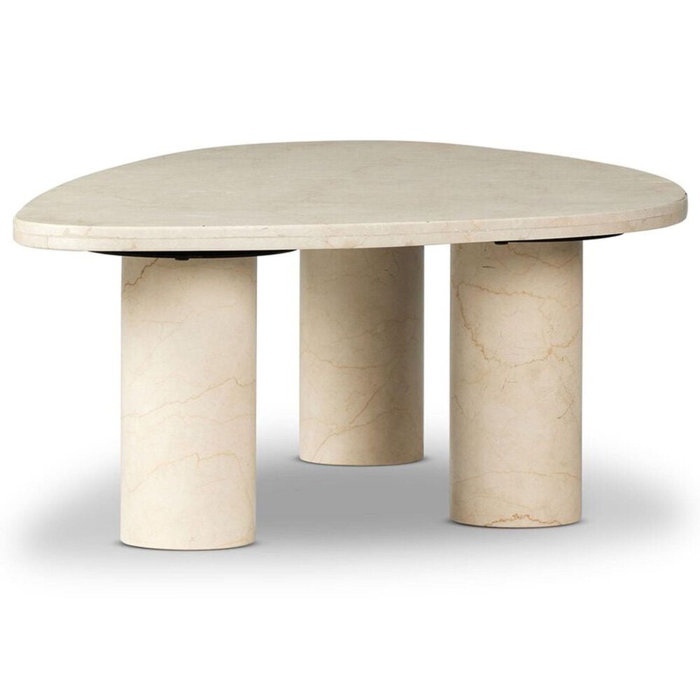 Four Hands Zion Large Coffee Table in Cream, , large