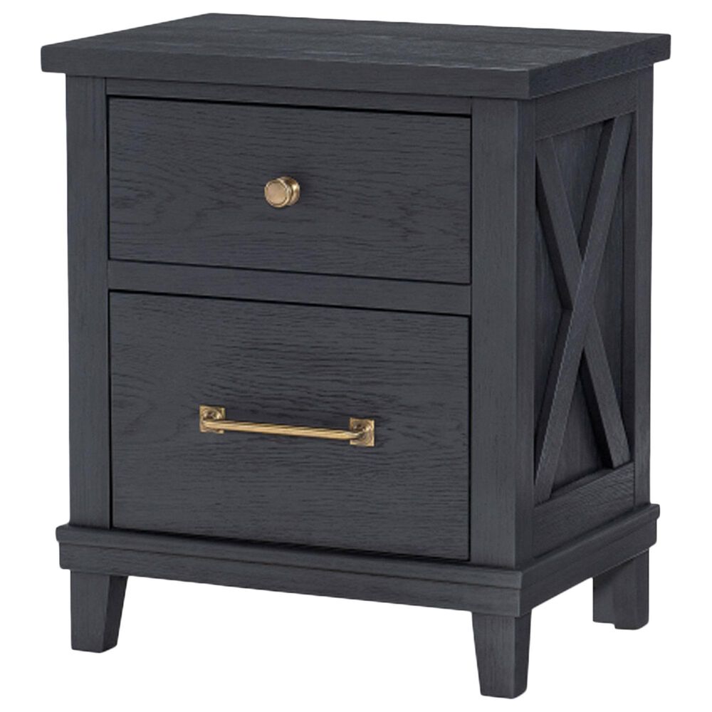 Legacy Classic Flatiron 4-Piece Full Trundle Bedroom Set in Midnight, , large