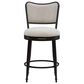 Armen Living Baxter Swivel Counter Height Stool in Cream, , large