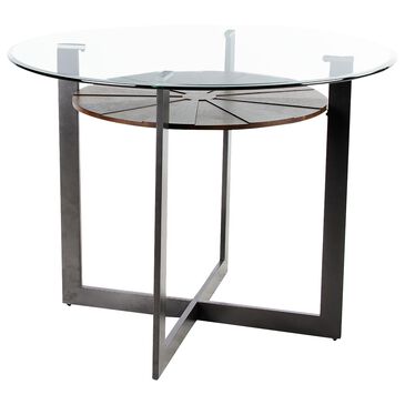Steve Silver Owen 48" Counter Height Table in Carmel/Silver, , large