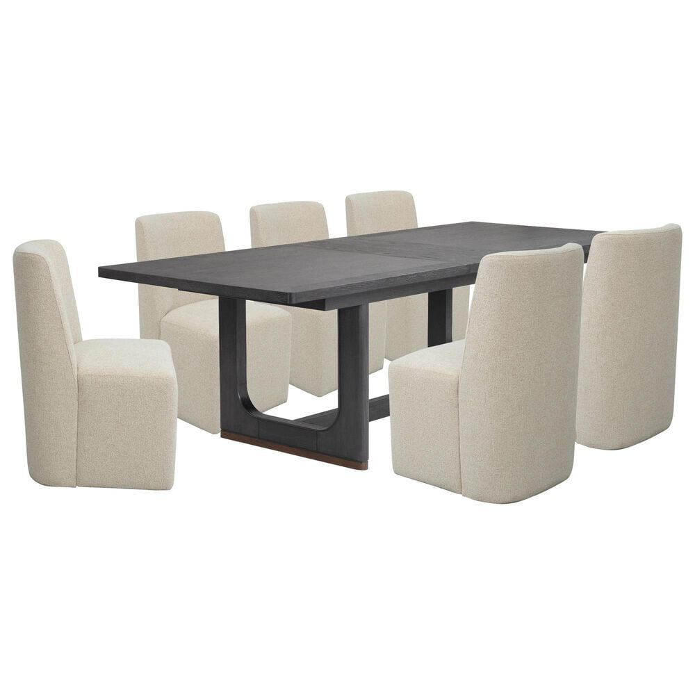 Flexsteel Waterfall 7-Piece Dining Set in Ebony, , large