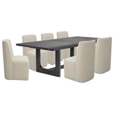 Flexsteel Waterfall 7-Piece Dining Set in Ebony, , large