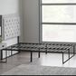 Malouf Twin Platform Bed Frame in Black, , large