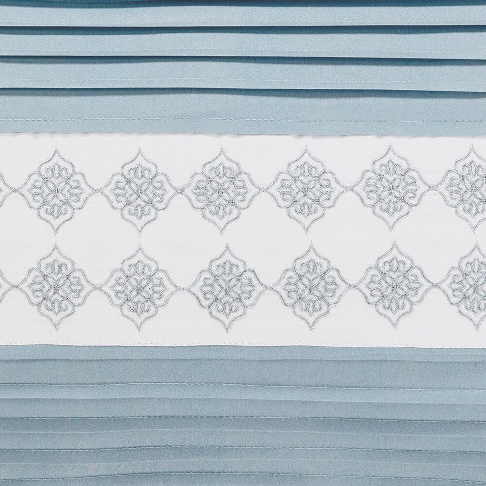 Royal Court Trilogy Lumbar Pillow in Blue and White, , large
