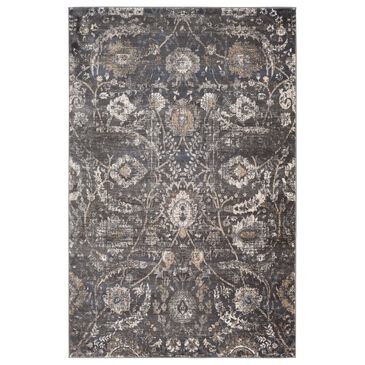 Surya Indigo IGO-2317 5"3" x 7"3" Black, Gray and Beige Area Rug, , large