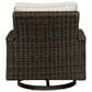 Ashley Paradise Trail Swivel Lounge Chair in Medium Brown (Set of 2), , large
