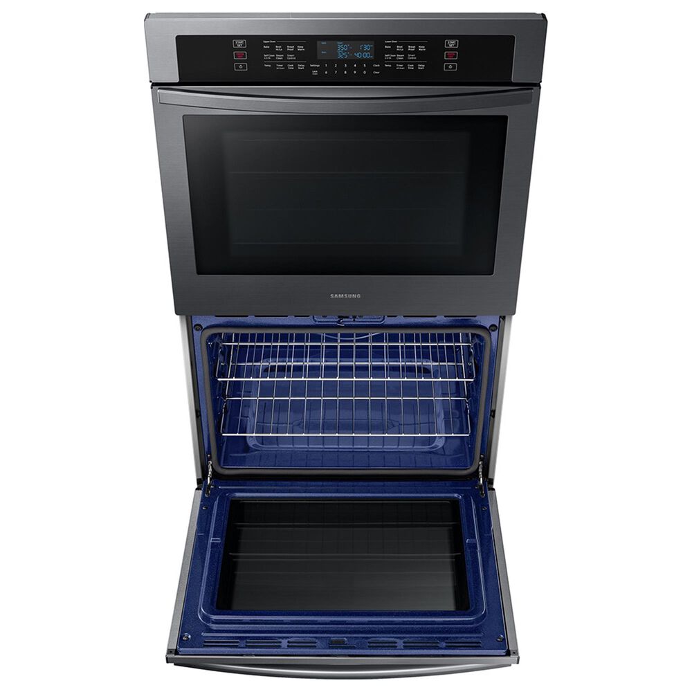 Samsung 30&quot; Built-In Double Electric Wall Oven in Black Stainless Steel, , large