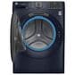 GE Appliances 4.8 Cu. Ft. Smart Front Load Washer and 7.8 Cu. Ft. Gas Dryer Laundry Pair with Pedestal in Sapphire Blue, , large