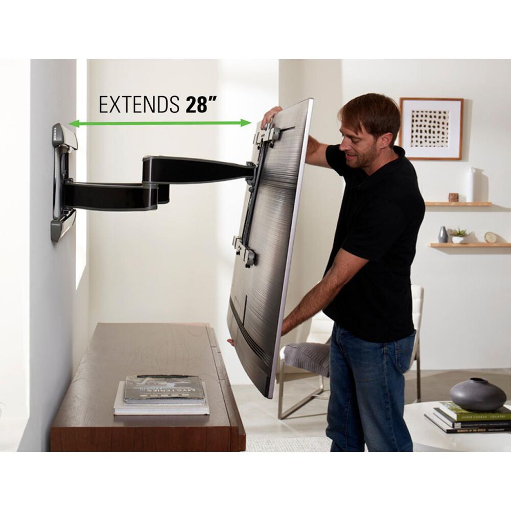 Sanus Full-Motion Wall Mount for 42&quot; - 90&quot; TVs in Black, , large