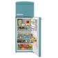 Unique Appliances Classic Retro 7.5 Cu. Ft Top Freezer Refrigerator in Ocean Mist Turquoise, , large