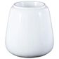 Maple and Jade 20" Short Floor Decorative Vase in Polished White, , large