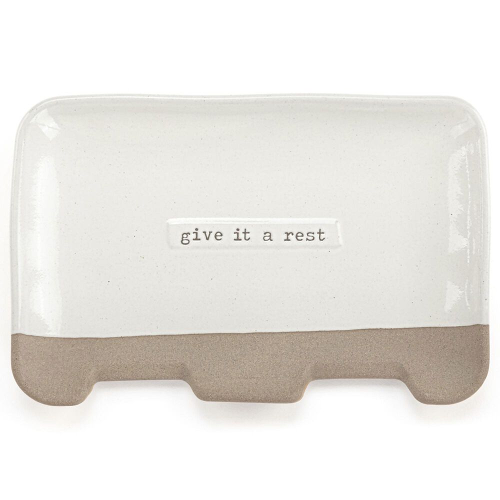 Demdaco Give It a Rest Double Spoon Rest, , large