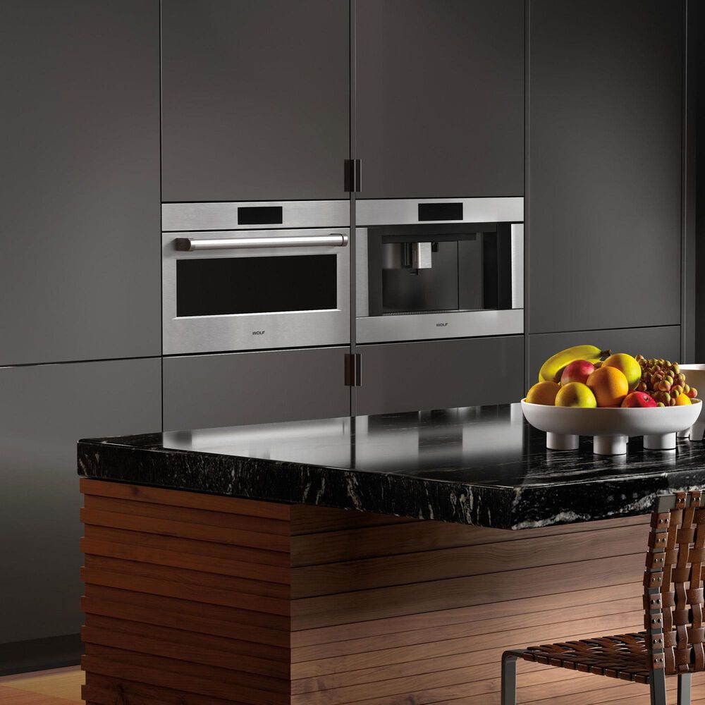 Wolf Appliances 1.6 Cu. Ft. E Series Professional Drop-Down Door Speed Oven in Stainless Steel, , large