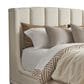Lexington Home Brands Savoy King Upholstered Wingback Panel Bed in Chester, , large