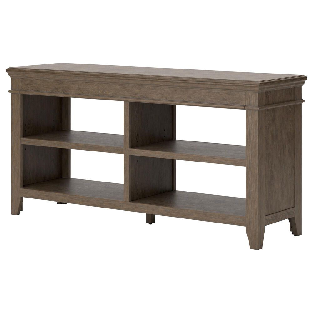 Ashley Janismore Credenza in Weathered Gray, , large