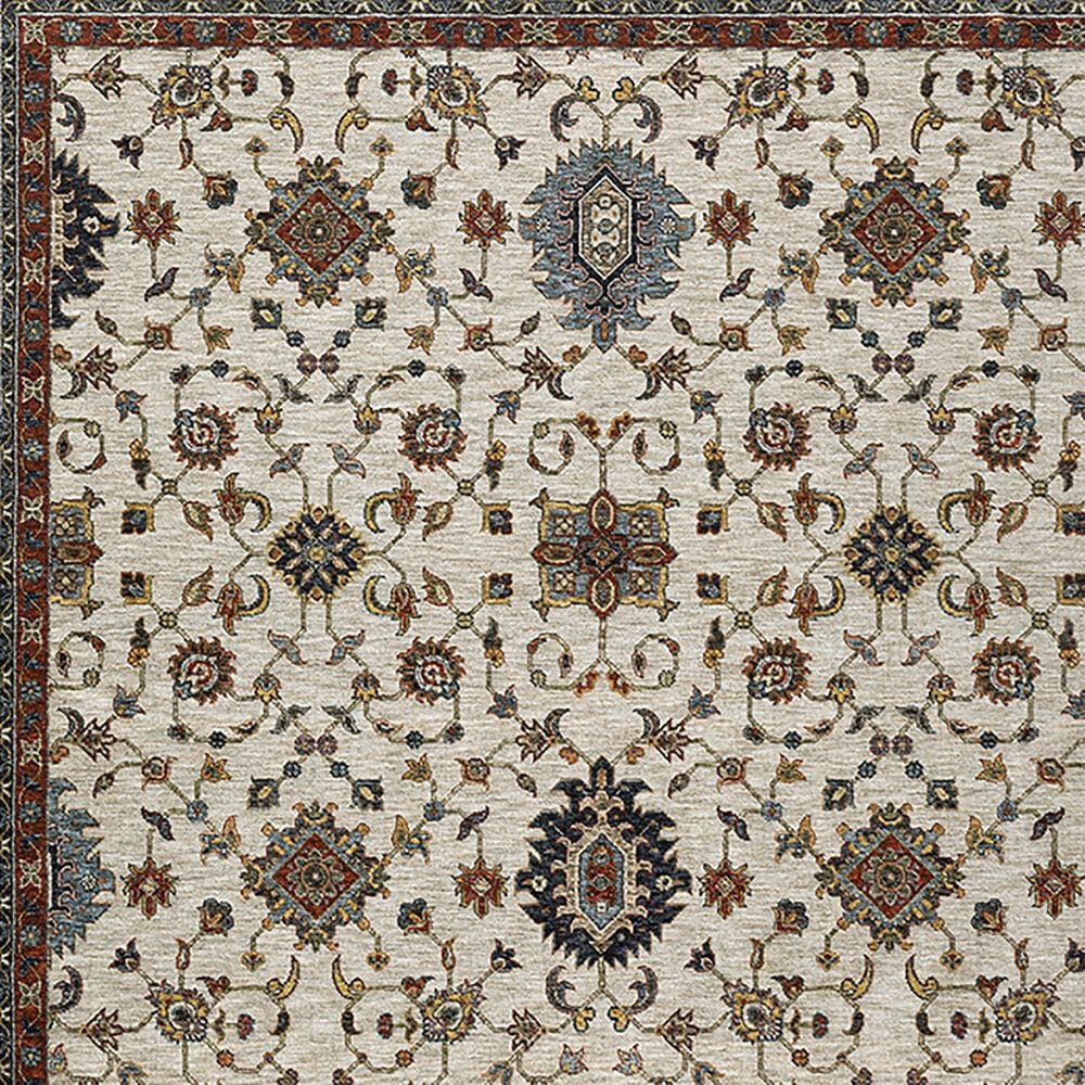 Oriental Weavers Aberdeen Garden 3&#39;3&quot; x 5&#39; Ivory Area Rug, , large
