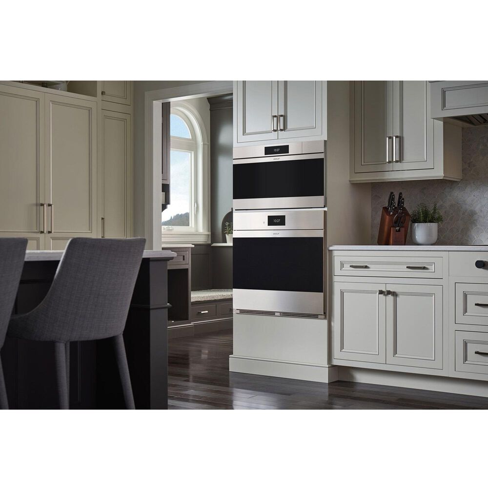 Wolf Appliances M Series 30" Contemporary Convection Steam Oven in Stainless Steel, , large