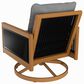 Agio Cove 5-Piece Patio Conversation Set in Charcoal, , large