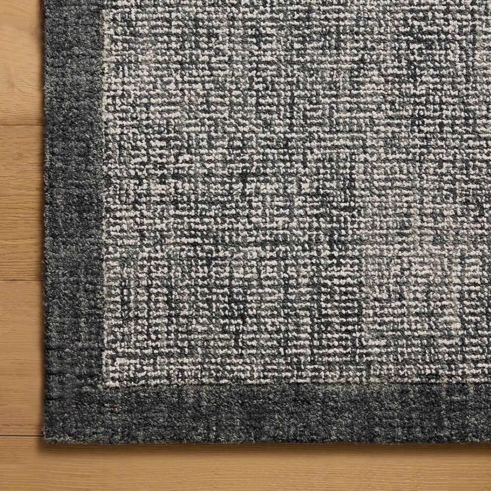 Magnolia Home Henley Ivory and Charcoal 8&#39;6&quot; x 11&#39;6&quot; Area Rug, , large