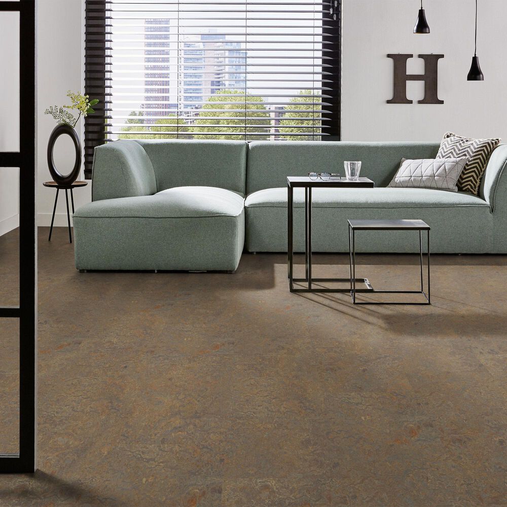 Forbo Marmoleum Cinch Loc Seal 12&quot; x 36&quot; Laminate Tile in Cork Tree, , large