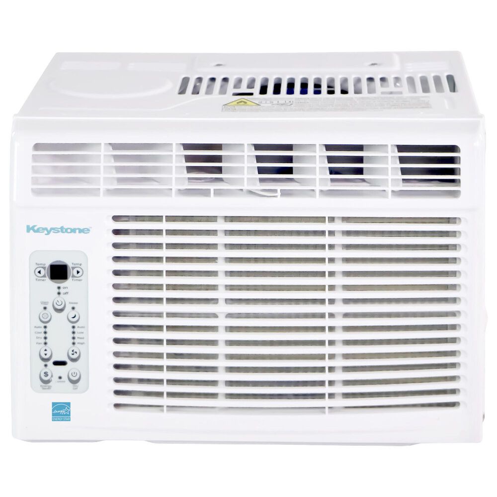 Keystone 5000 BTU Window Mounted Air Conditioner in White, , large