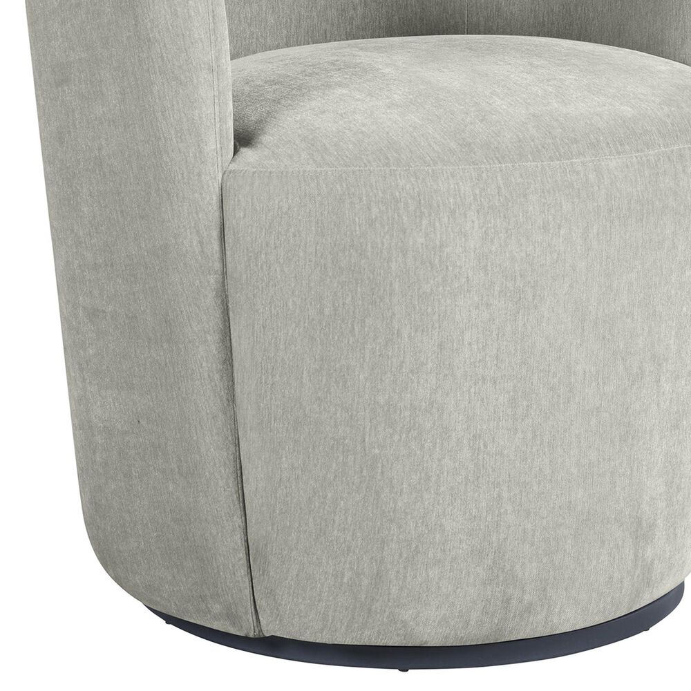 Coaster Nueva Swivel Chair in Dove Grey, , large