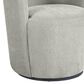 Coaster Nueva Swivel Chair in Dove Grey, , large