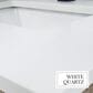 Lexora Home Lafarre 24" Single Bathroom Vanity in Rustic Acacia with 2 cm White Quartz Top and Rectangular Sink, , large