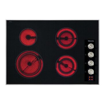 Miele 30" Electric Cooktop with 4 High Speed Elements 240Volts, , large